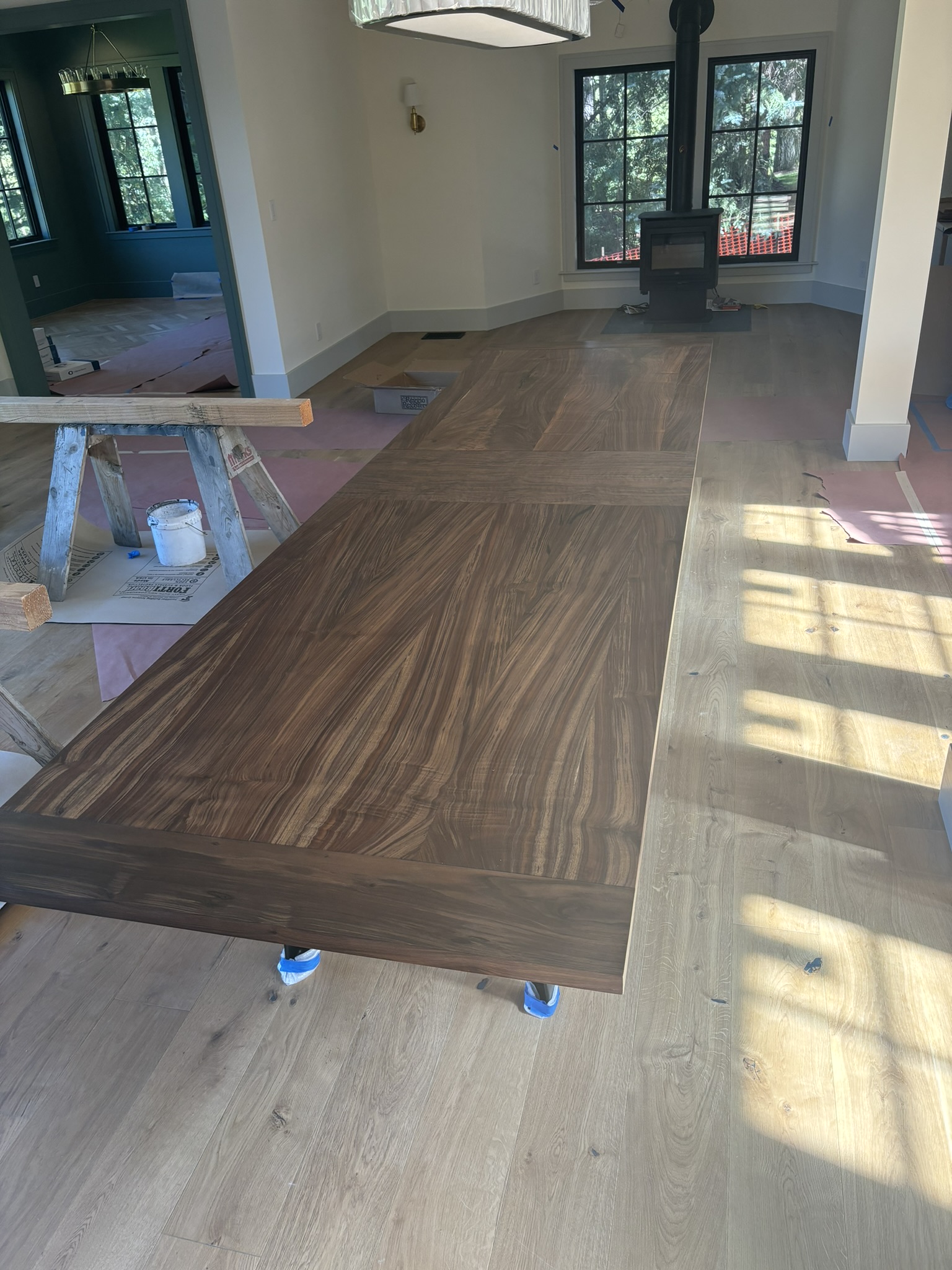 Breadboard Dining Table