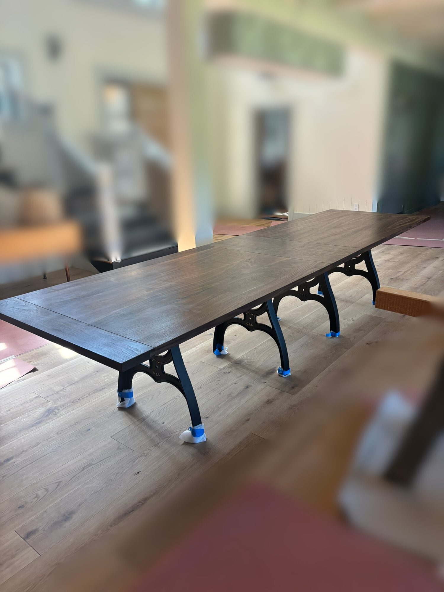 Breadboard Dining Table