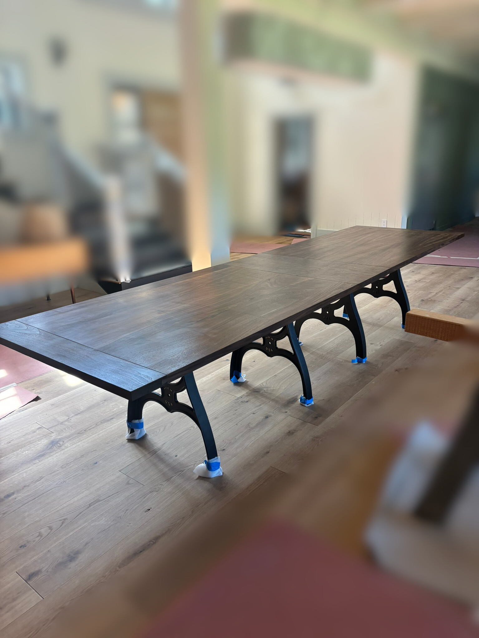 Breadboard Dining Table