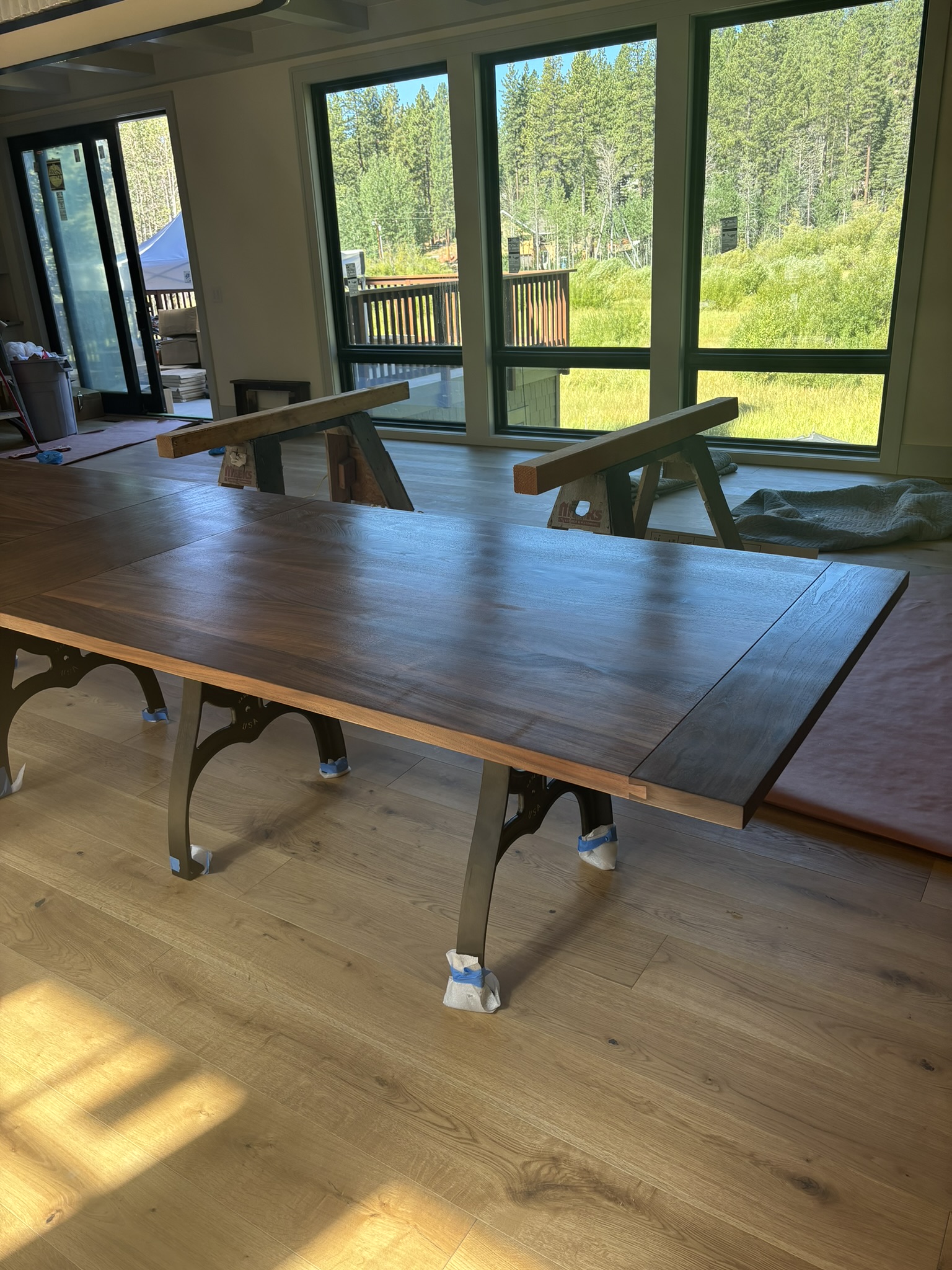 Breadboard Dining Table