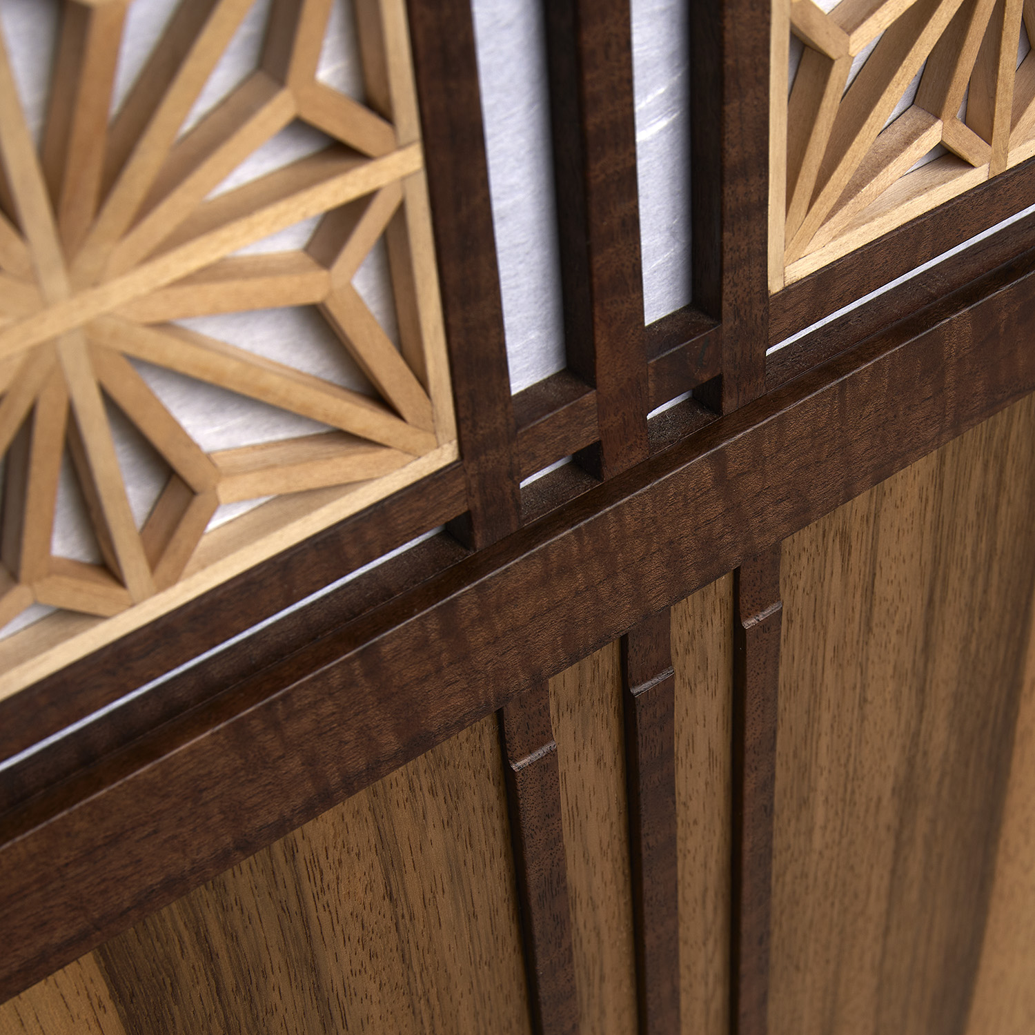 Kumiko Cabinet detail