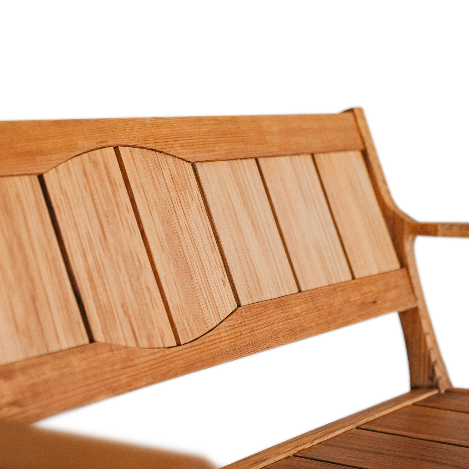 Wisteria Bench detail